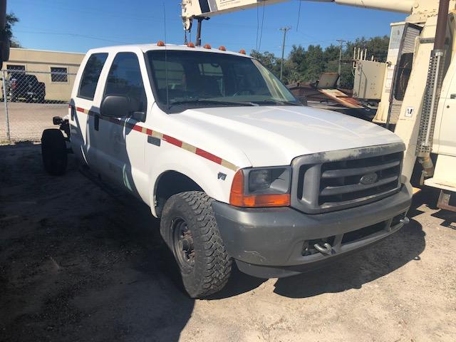 2001 Ford F350 XL Super Duty V8 Triton 5.4L 4 Wheel Drive 134072 Miles Vin: 1FDSW35L01EC21156