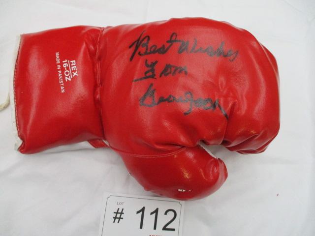 "Best Wishes" Beau Jack Signed Boxing Glove
