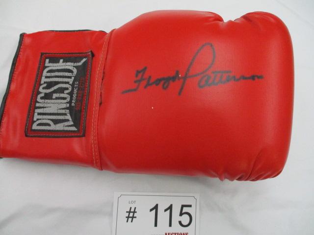 Floyd Patterson Signed Boxing Glove