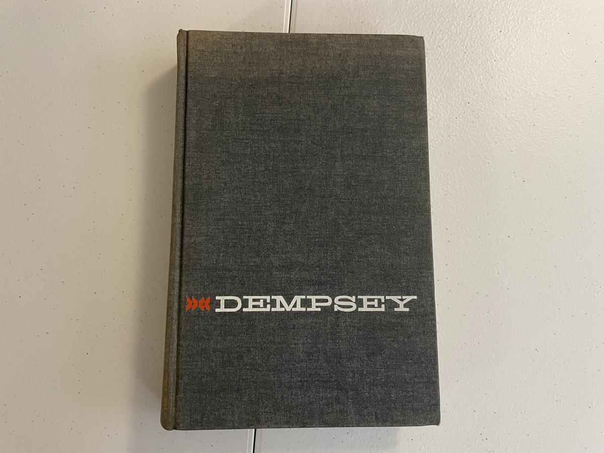 Dempsey Autobiography 1960 Signed by Jack Dempsey