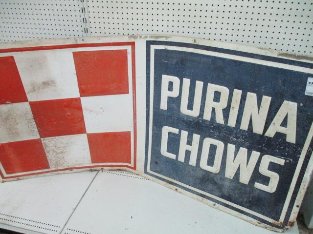 Purina Chows Sign 72" x 36"