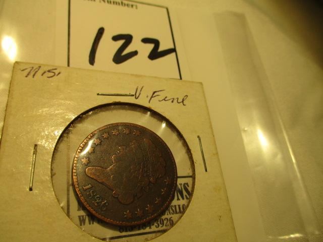 1826 Half Cent VF