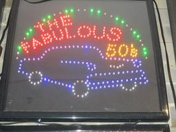 The Fabulous 50's LED Sign