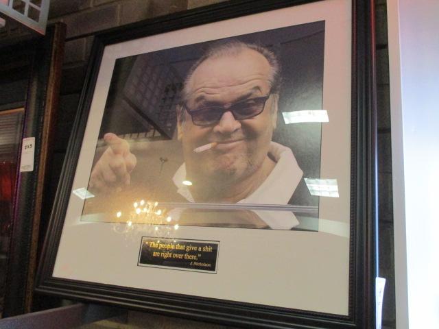 Jack Nicholson Framed Print