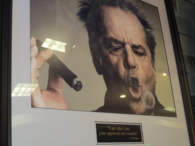 Jack Nicholson Framed Print