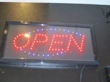 Open LED Sign