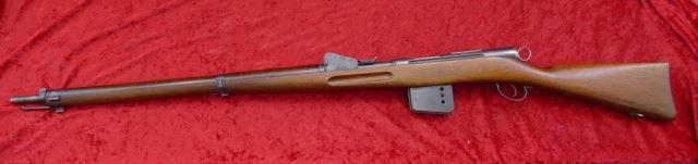 Swiss Model 1889 Straight Pull Rifle