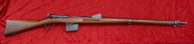 Swiss Model 1889 Straight Pull Rifle