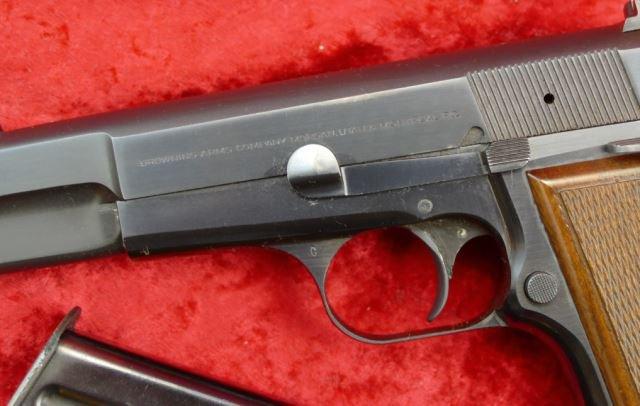 Belgium Browning High Power 9mm Pistol