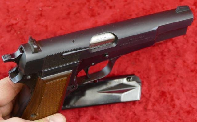 Belgium Browning High Power 9mm Pistol