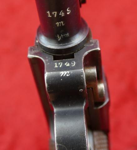 WWI Model 1914 DWM Artillery Luger