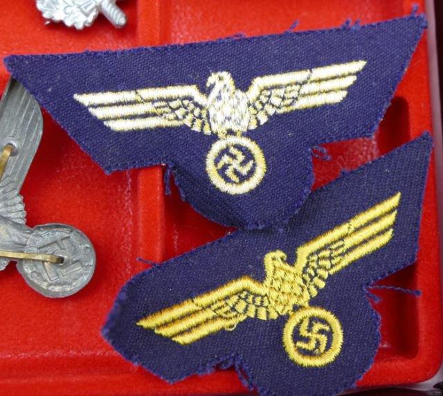 Case of Assorted Small Nazi Badges & Awards