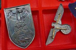 Case of Assorted Small Nazi Badges & Awards