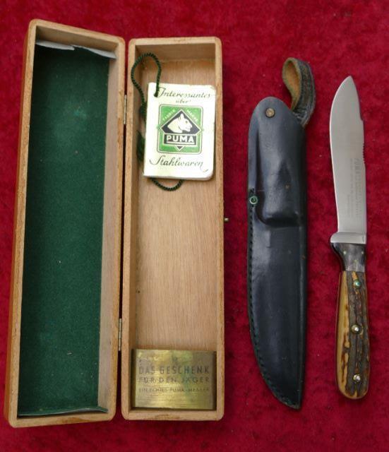 PUMA Forester Belt Knife w/Box