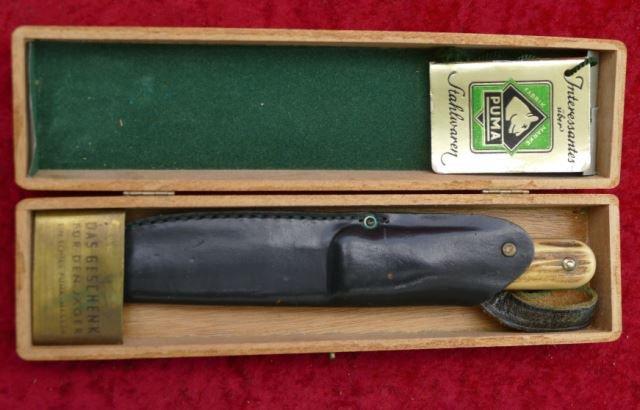 PUMA Forester Belt Knife w/Box