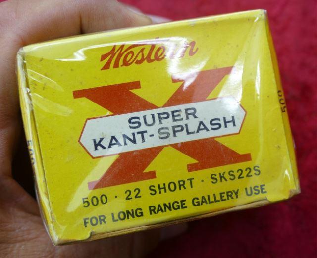 Box of Super X Cant-Splash 22 Short Gallery Ammo