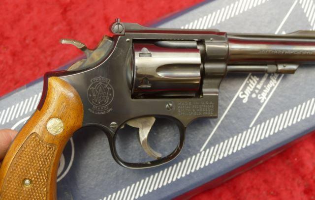 Smith & Wesson 22 Combat Masterpiece Revolver