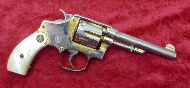 Smith & Wesson Gold Washed 32 cal Hand Ejector