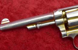 Smith & Wesson Gold Washed 32 cal Hand Ejector