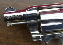 NIB Nickel Finish Colt Cobra