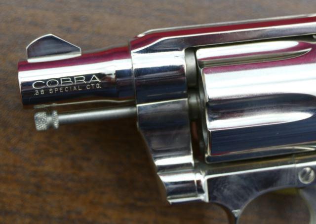NIB Nickel Finish Colt Cobra