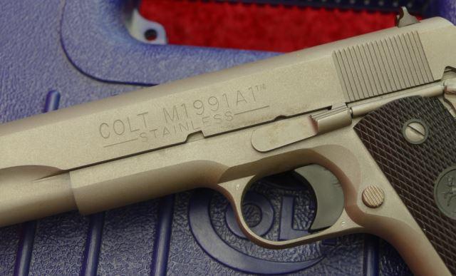 Colt 1991 A1 Series 80 Matte Stainless Pistol