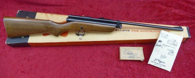 JC Higgins 22 cal Air Rifle w/box