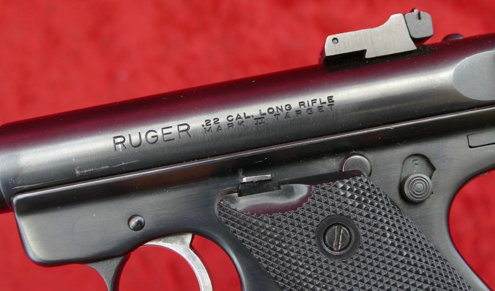 Ruger Mark II 22 cal Target Pistol