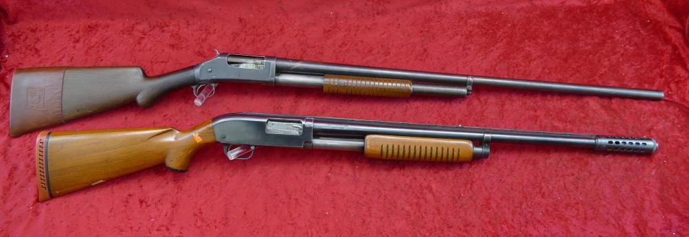 Pair of 12 ga Pump Shotguns