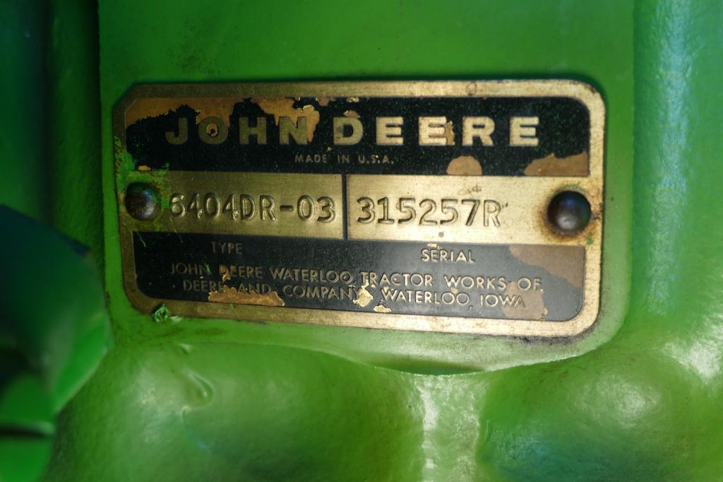 1971 John Deere 4000 Power Shift Diesel Tractor