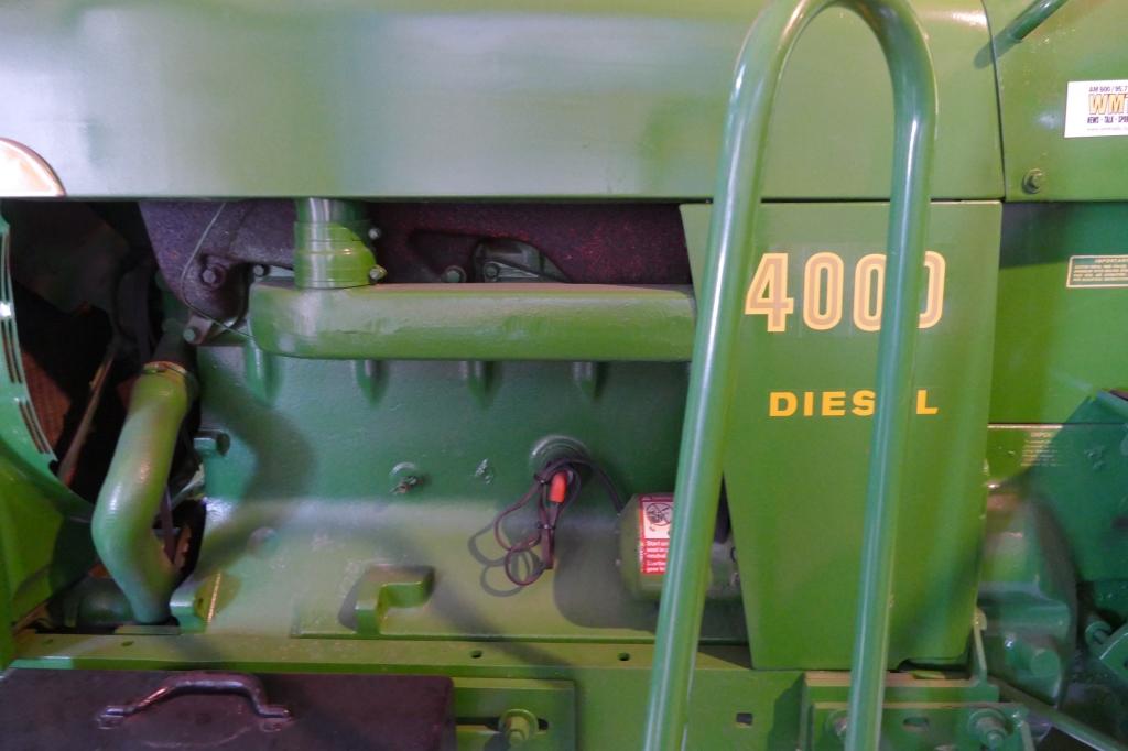 1972 John Deere 4000 Diesel Tractor w/ROP Canopy