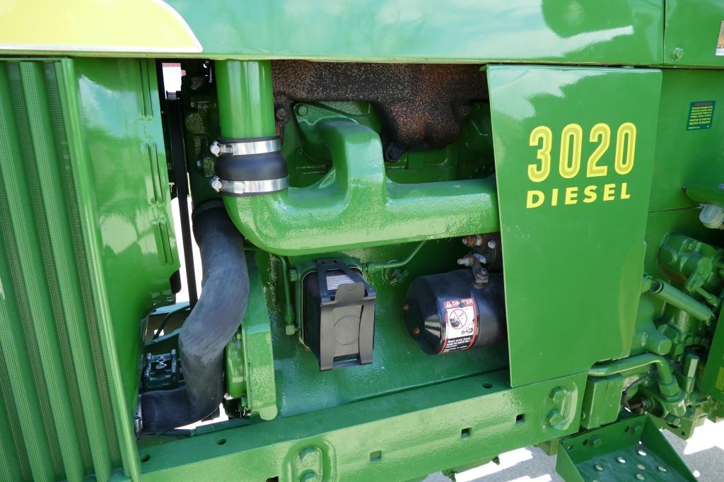 John Deere 3020 Diesel Tractor w/ ROP Canopy