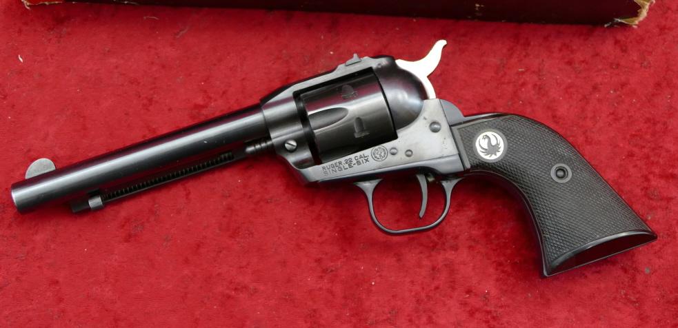 Early Ruger Single SIx 22 Revolver