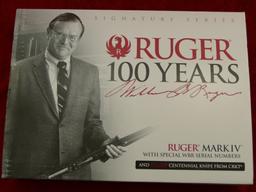Ruger Mark IV Signature Series Gun & Knife Set