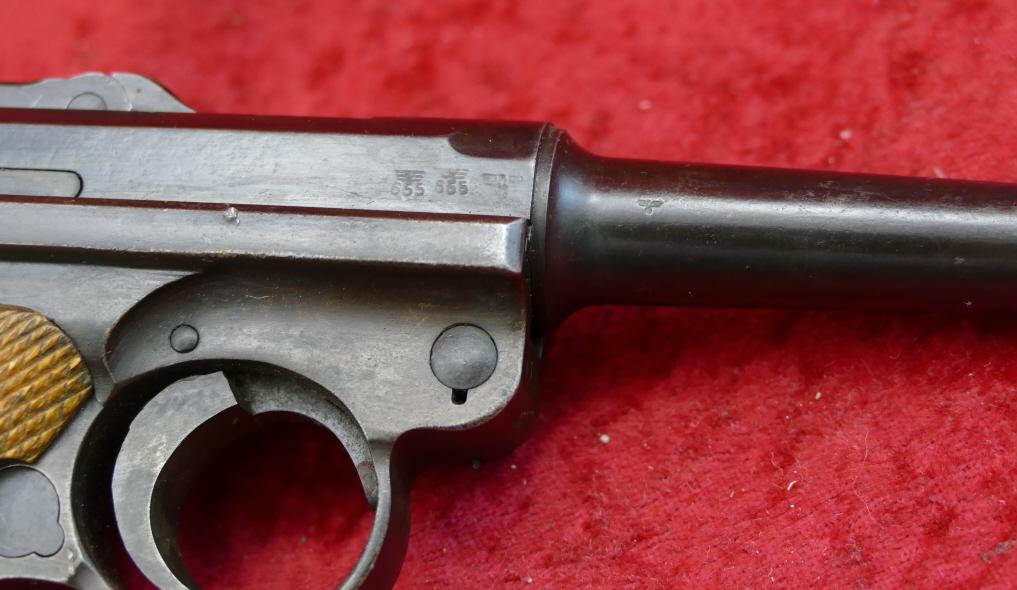 WWII German P.08 Luger Pistol