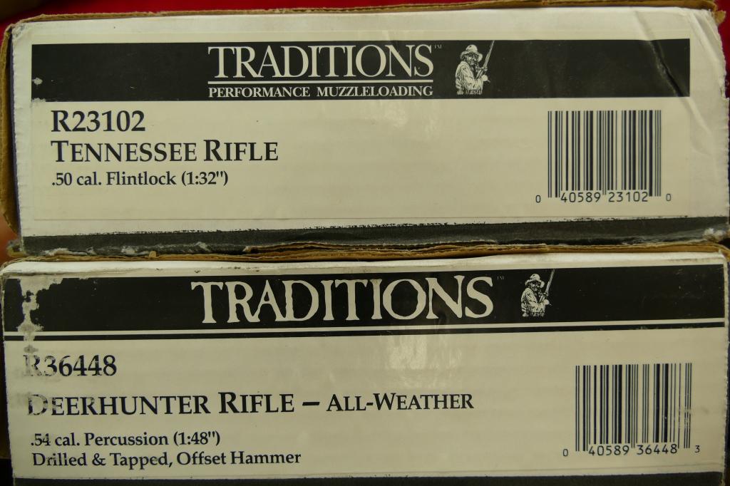 Pair of Traditions Black Powder Rifles