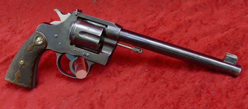 Colt New Service 44 Russian Target Revolver