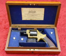 Cogswell & Harrison Cased 30 cal Rim Fire Revolver