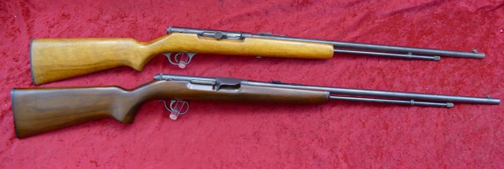 Pair of 22 cal Semi Automatic Rifles