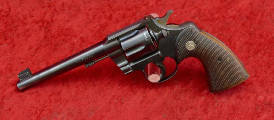 Colt Officers Model 38 Heavy Bbl Revolver