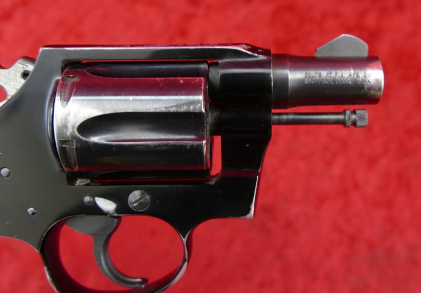 Colt Agent 38 Spec Revolver