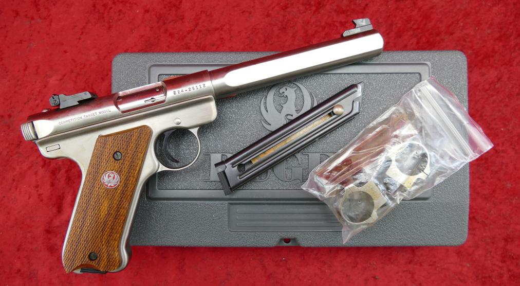 NIB Ruger Mark II Slab Side Target Pistol