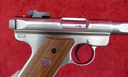 NIB Ruger Mark II Slab Side Target Pistol