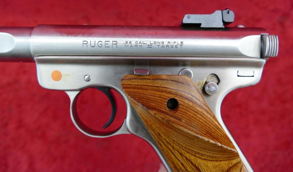 NIB Ruger Mark II Slab Side Target Pistol