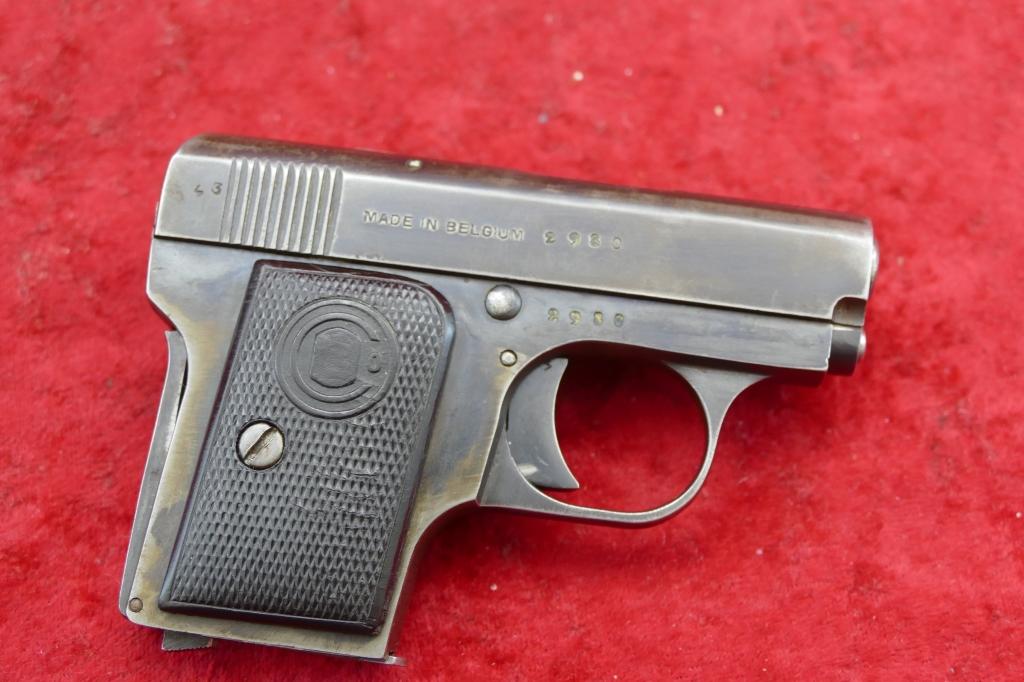 Belgium Pieper 25 ACP Pocket Pistol