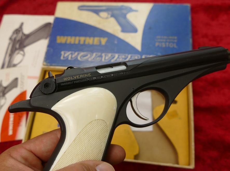 Rare Whitney Wolverine w/White Grips +Original Box