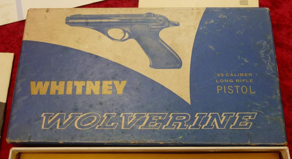 Whitney Wolverine 22 Pistol w/Original Box