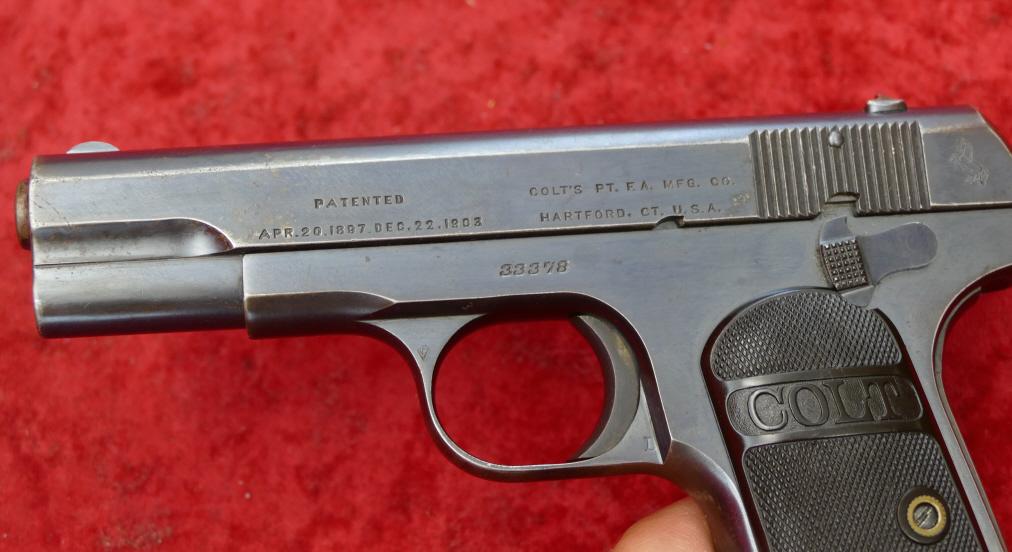 Colt Model 1908 380 cal. Pocket Pistol