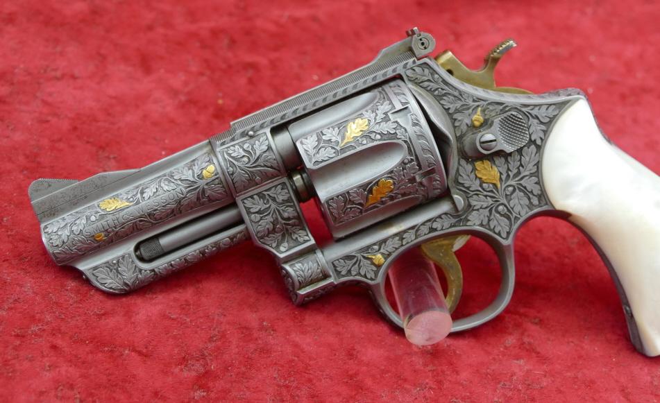 Master Engraved Smith & Wesson Pre 27 Revolver