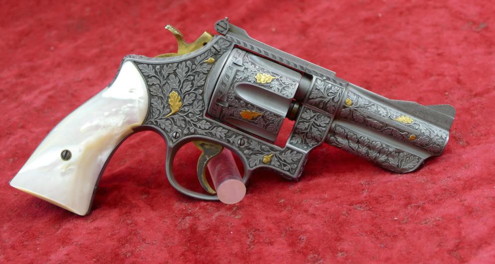 Master Engraved Smith & Wesson Pre 27 Revolver